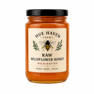 Raw Wildflower Honey 12 oz